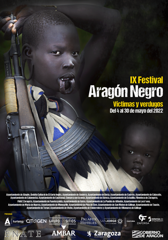 Cartel del IX Festival Aragón Negro