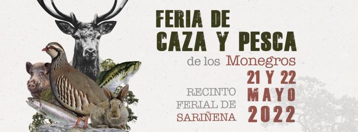 Cartel de la Feria de Caza y Pesca de Los Monegros.