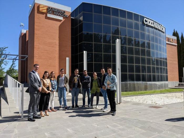 Visita de investigadores del CITA a la sede de CEEI en Zaragoza