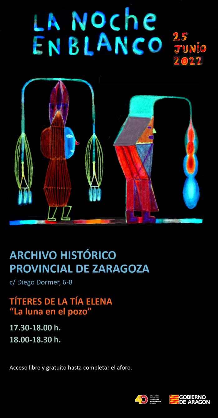 Noche en Blanco 2022 en el Archivo Histórico Provincial de Zaragoza