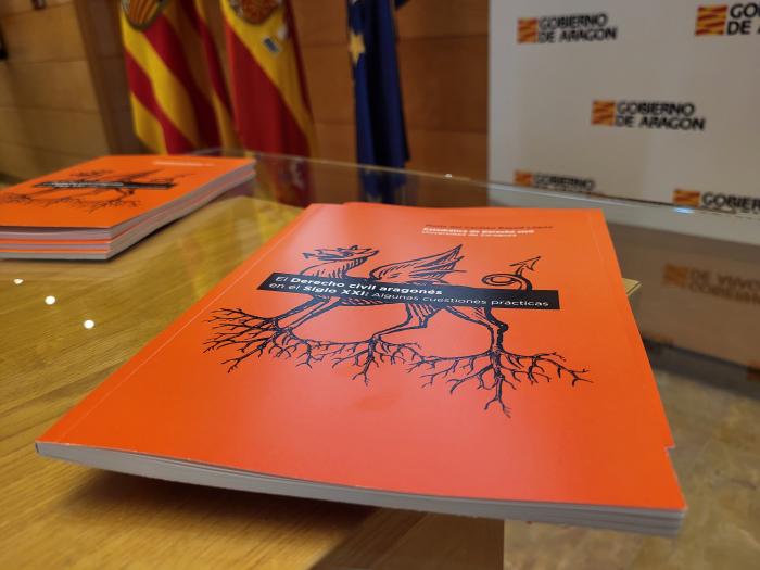 Presentación del libro sobre derecho civil aragonés