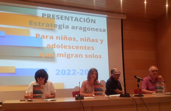 Presentación de la Estrategia Aragonesa para niños, niñas y adolescentes que migran solos