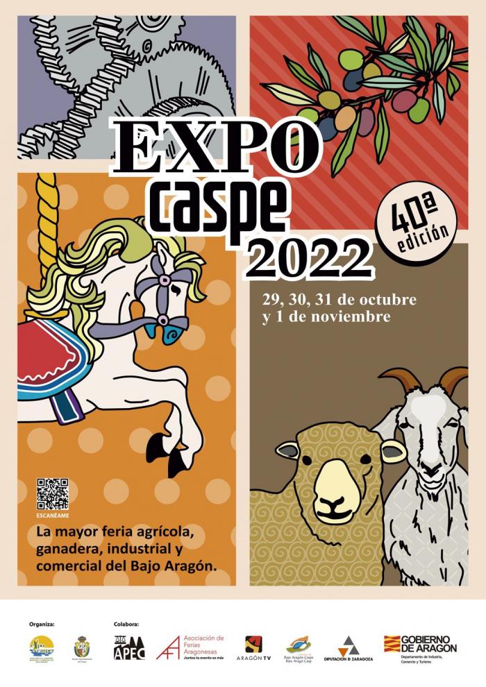 Cartel Expo Caspe 2022.