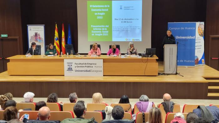 Marta Gastón clausura la presentación del Informe de la Economía Social