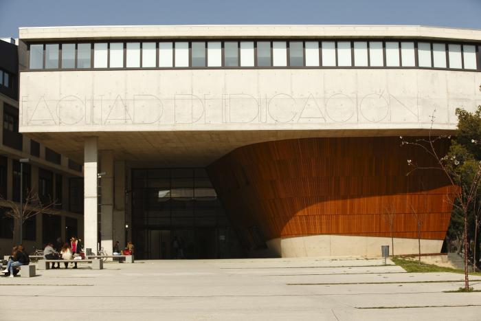 En la imagen, facultad de Educación de la Universidad de Zaragoza.
