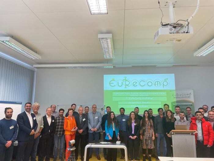Foto de grupo de los participantes en el consorcio del proyecto EuReComp.