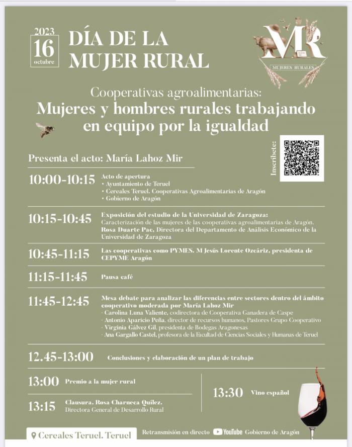 Cereales Teruel acoge la celebración del Día Internacional de la Mujer Rural