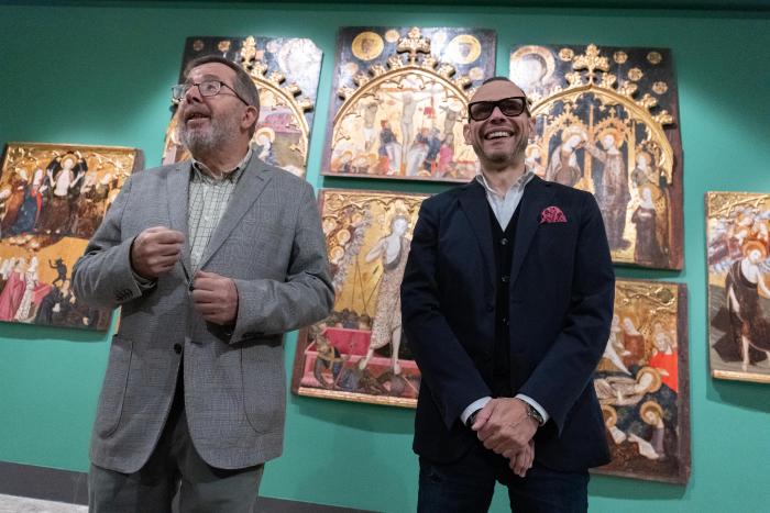 El director general de Cultura realiza declaraciones por el cierre por obras de reforma del Museo de Zaragoza