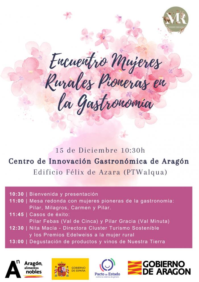 El "Encuentro Mujeres Rurales Pioneras en la Gastronomía" hablará de su papel protagonista en el desarrollo del sector primario
