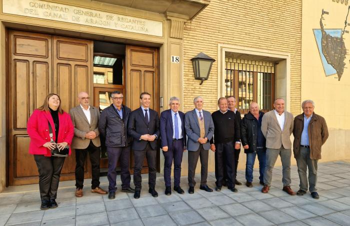 Visita del consejero Samper a FRIBIN y la CGR de Aragón y Cataluña
