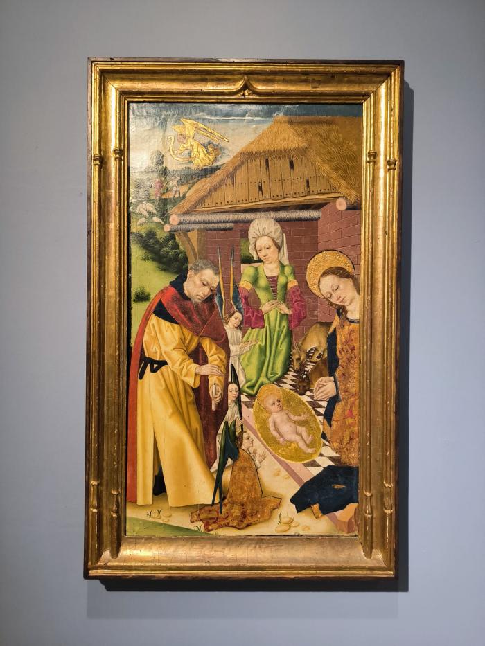 El Museo de Huesca expone 'La Natividad' de Jorge Inglés como Obra Destacada.