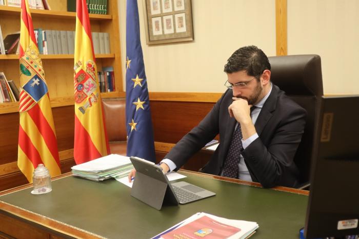 Imagen del artículo Alejandro Nolasco reclama colaboración al MITECO para la captación de fondos europeos para Aragón