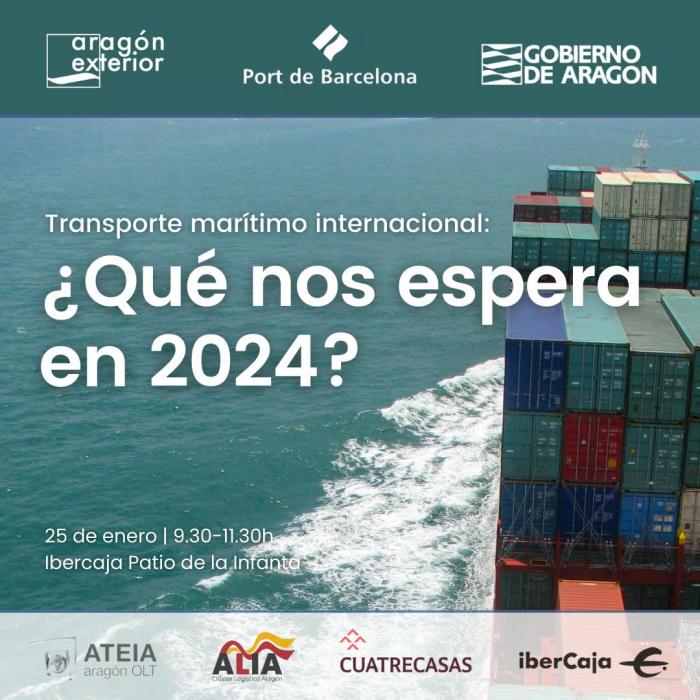 Imagen del artículo La situación del transporte marítimo, protagonista el jueves 25 de una jornada de Aragón Exterior y el Puerto de Barcelona