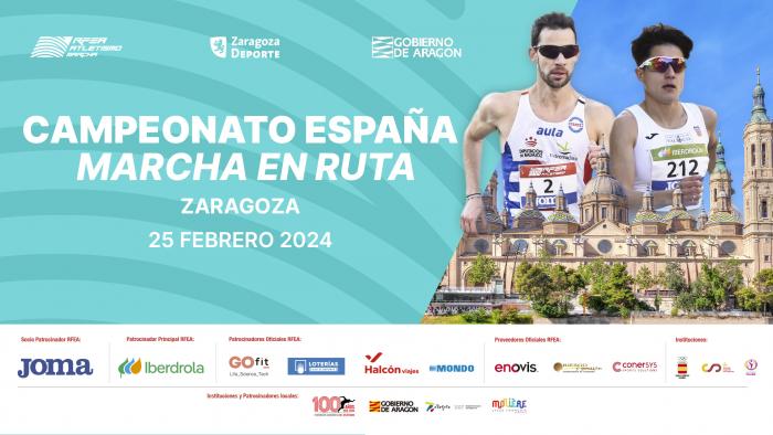 El Campeonato de España de marcha se disputa este domingo en Zaragoza.