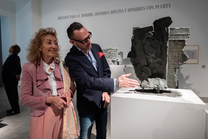 Image 0 of article El IAACC Pablo Serrano incorpora a su exposición permanente la Bóveda para el hombre nº 28 del escultor turolense
