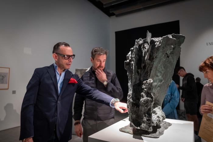 Image 1 of article El IAACC Pablo Serrano incorpora a su exposición permanente la Bóveda para el hombre nº 28 del escultor turolense