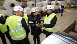 Lambán inaugura la ampliación de la fábrica de Iberfoil en Sabiñánigo que ampliará su producción tras una inversión de 15 millones de euros 