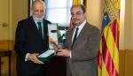 El Director de la Guardia Civil, Félix Azón, visita al presidente de Aragón