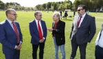 El Gobierno de Aragón estudia impulsar el proyecto de la Escuela de Fútbol Base de Aragón junto a la Fundación Alcoraz y la SD Huesca