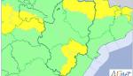 Aviso amarillo por tormentas en Bajo Aragón, Gúdar y Maestrazgo