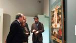 El Museo de Huesca muestra la tabla gótica de la iglesia de Montañana 