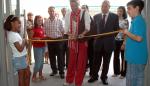 La consejera de Educación, Cultura y Deporte inaugura el C.P. El Espartidero del barrio zaragozano de Santa Isabel