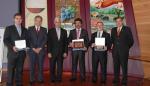 El consejero de Agricultura y Alimentación asiste a la entrega de los Premios a la mejor PYME aragonesa