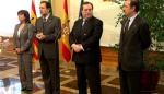 Marcelino Iglesias recibe al ministro de Medio Ambiente de Portugal