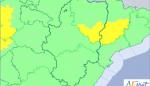Aviso amarillo por temperaturas mínimas en varias zonas de las tres provincias y ampliación del aviso amarillo por nieblas en el sur de Huesca