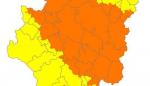 Alerta naranja de peligro de incendios forestales en áreas de las tres provincias