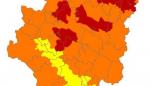 Alerta roja por peligro de incendios forestales en Montes Universales, Muelas de Alcubierre, Valmadrid y Zuera y Somontanos Occidental y Oriental