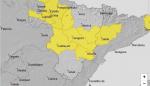 Aviso amarillo por temperaturas máximas en diversas zonas de Aragón