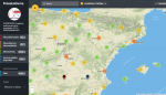 Un mapa de geolocalización permite crear redes vecinales de ayuda en barrios y municipios