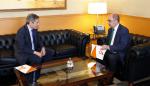 El Presidente de Aragón y el líder de Ciudadanos avanzan prioridades en la superación de la pandemia