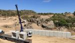 Comienzan los trabajos de acondicionamiento en la carretera A-1412 entre Maella y Mazaleón