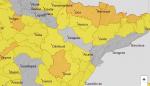 Aviso naranja por temperaturas mínimas en el Pirineo y Teruel, y amarillo en casi todo Aragón 