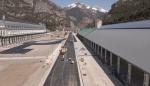 Preparado el vial provisional de acceso a la nueva estación de viajeros de Canfranc