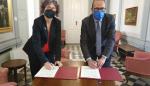 Aragón y Navarra firman el convenio de colaboración para reordenar materiales arqueológicos de ambas comunidades