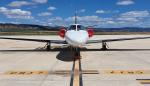 Despega el primer avión ejecutivo con pasajeros desde el Aeropuerto de Teruel