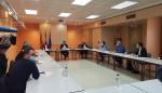 Soro se reúne con los representantes de municipios y comarcas de la línea Zaragoza – Monzón – Lleida