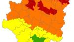 Alerta roja por peligro de incendios forestales para el 8 de agosto