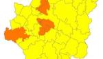 Alerta naranja de peligro de incendios forestales en Depresión del Jalón, Muelas de Valmadrid y Zuera, Prepirineo Central y Somontano Occidental