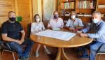 Reunión informativa sobre la variante con el Ayuntamiento de Pancrudo y una comisión de vecinos de Portalrubio
