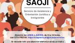 El Servicio de Asistencia y Orientación Jurídica a Inmigrantes en Zaragoza atenderá a los usuarios a partir del 1 de marzo en la sede del Departamento de Ciudadanía
