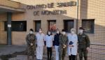 Los equipos móviles del Ministerio de Defensa refuerzan ya la vacunación en Aragón
