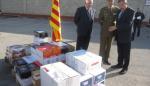 El Gobierno de Aragón envía un lote de Alimentos de Aragón a los militares destacados en Afganistán 
 
