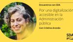 Cristina Aranda protagonizará el próximo Encuentros con SDA