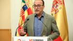 El consejero de Educación, Cultura y Deporte del Gobierno de Aragón, Felipe Faci