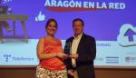 La consejera ha recogido el premio a la Transformación Digital Pública en nombre de Servicios Digitales de Aragón
