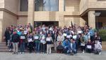 Participantes en escuelas taller y talleres de empleo de la provincia de Huesca clausuradas esta semana